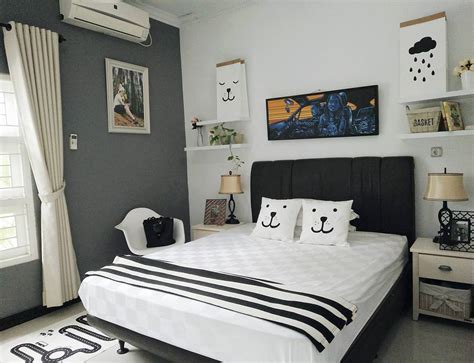 desain kamar tidur minimalis ukuran 2x2 sederhana